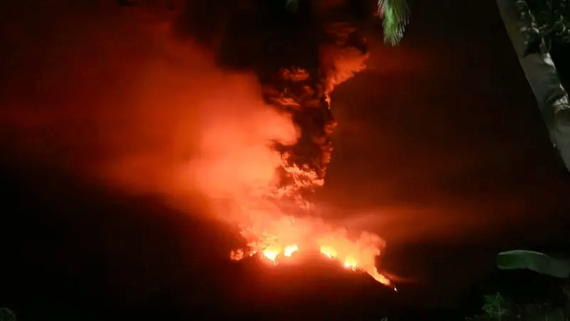 10 Desa Terdampak Material Vulkanik Gunungapi Ruang