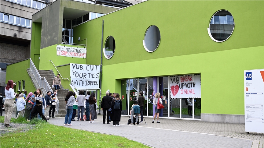 Mahasiswa VUB Belgia Tuntut Boikot Akademis terhadap Israel