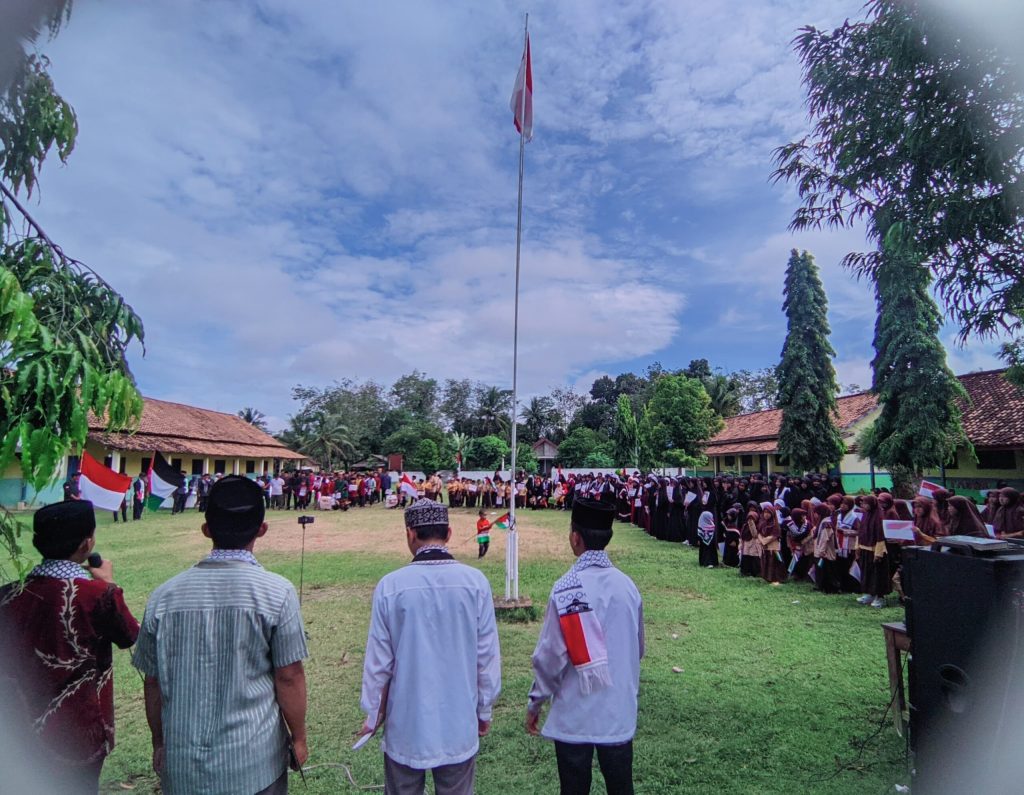 Ponpes Al-Fatah OKU Timur Gelar Upacara Peringati Nakbah 